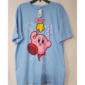 Kirby men's blue shirt men's XL Athletic fit